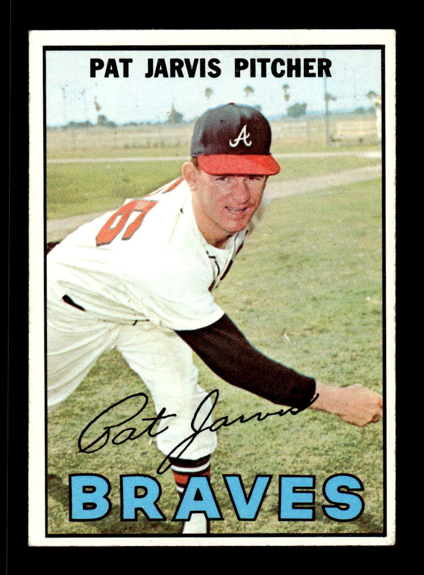 1967 Topps #57 Pat Jarvis PACK FRESH HOF10010147