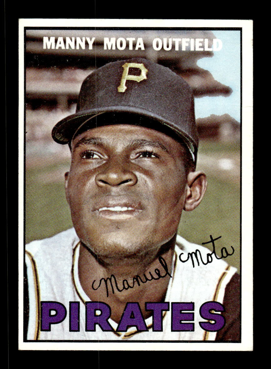 1967 Topps #66 Manny Mota PACK FRESH HOF10010156