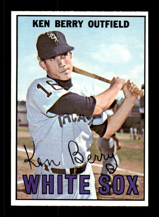 1967 Topps #67 Ken Berry PACK FRESH HOF10010157