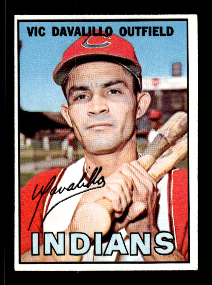 1967 Topps #69 Vic Davalillo PACK FRESH HOF10010159