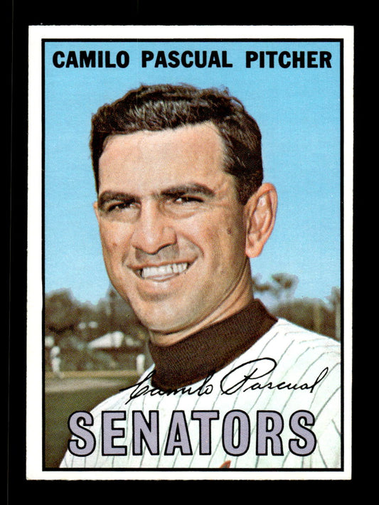 1967 Topps #71 Camilo Pascual PACK FRESH HOF10010160