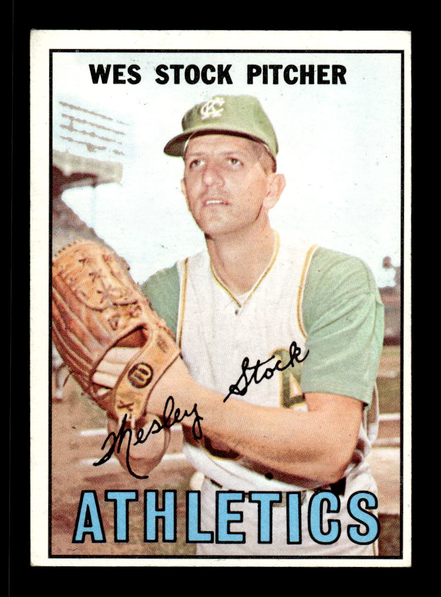 1967 Topps #74 Wes Stock PACK FRESH HOF10010163