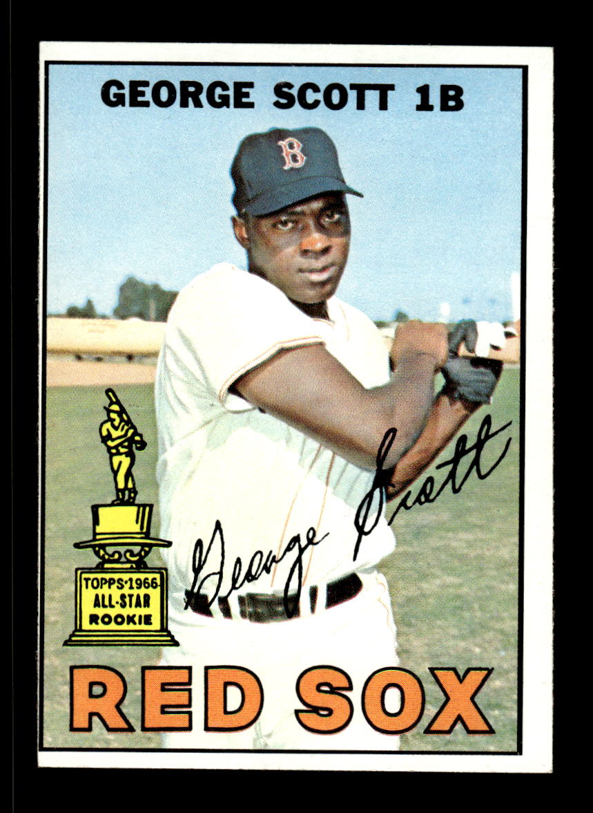 1967 Topps #75 George Scott PACK FRESH HOF10010164