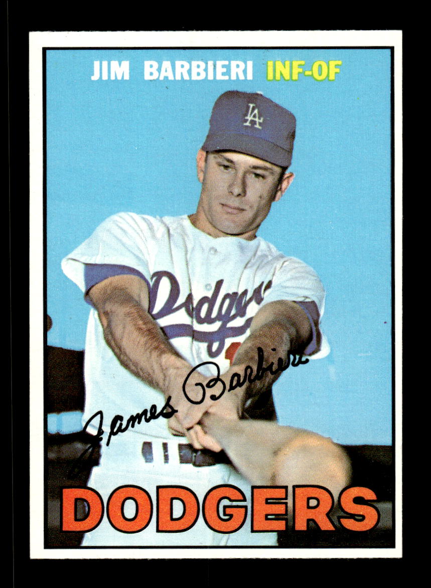 1967 Topps #76 Jim Barbieri PACK FRESH HOF10010165