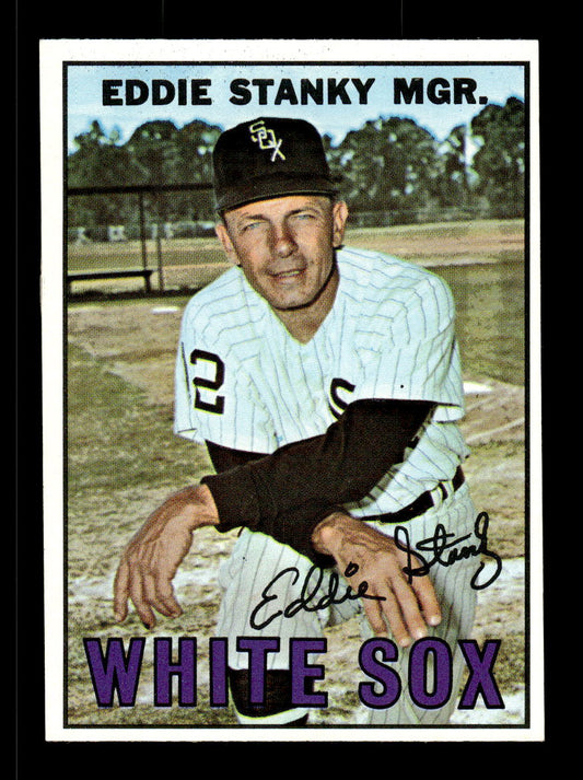 1967 Topps #81 Eddie Stanky PACK FRESH HOF10010170