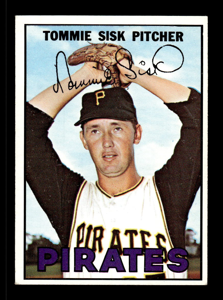 1967 Topps #84 Tommie Sisk PACK FRESH HOF10010173
