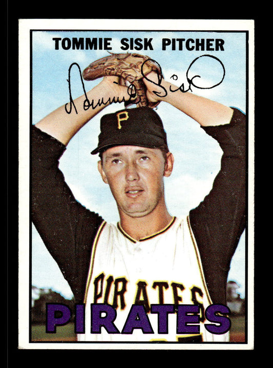 1967 Topps #84 Tommie Sisk PACK FRESH HOF10010173