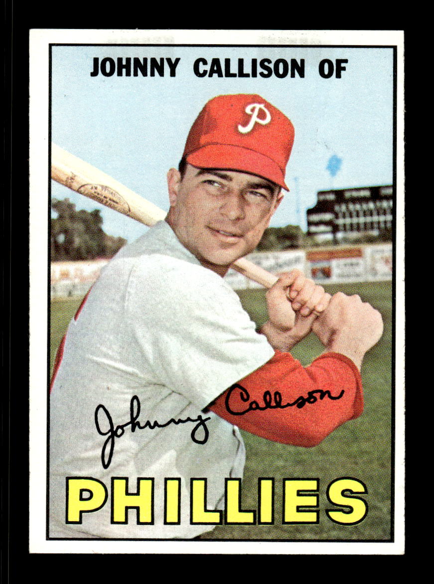 1967 Topps #85 Johnny Callison PACK FRESH HOF10010174