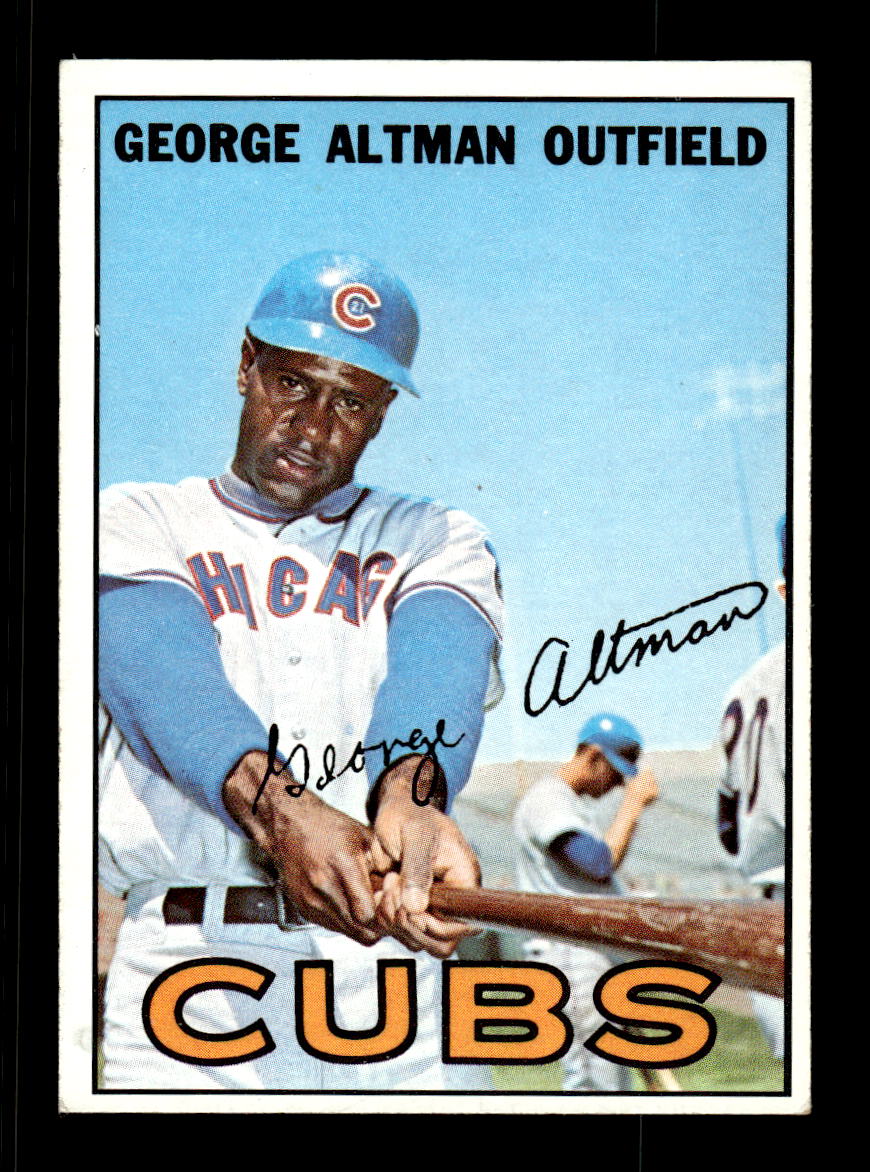 1967 Topps #87 George Altman PACK FRESH HOF10010176