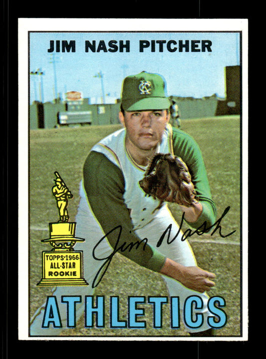 1967 Topps #90 Jim Nash PACK FRESH HOF10010179