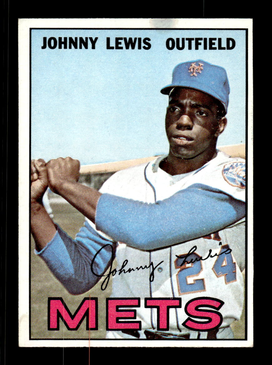 1967 Topps #91 Johnny Lewis PACK FRESH HOF10010180