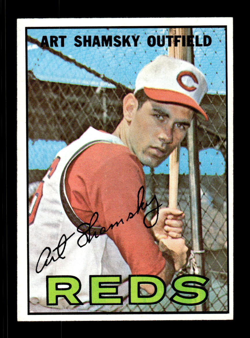 1967 Topps #96 Art Shamsky PACK FRESH HOF10010185