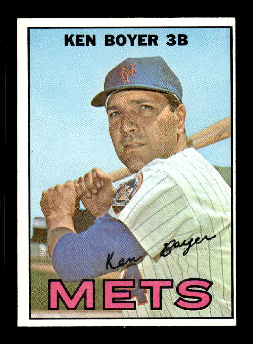 1967 Topps #105 Ken Boyer PACK FRESH HOF10010193