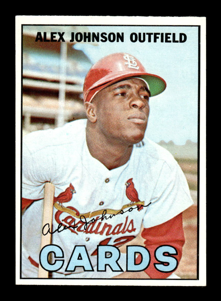 1967 Topps #108 Alex Johnson PACK FRESH HOF10010195