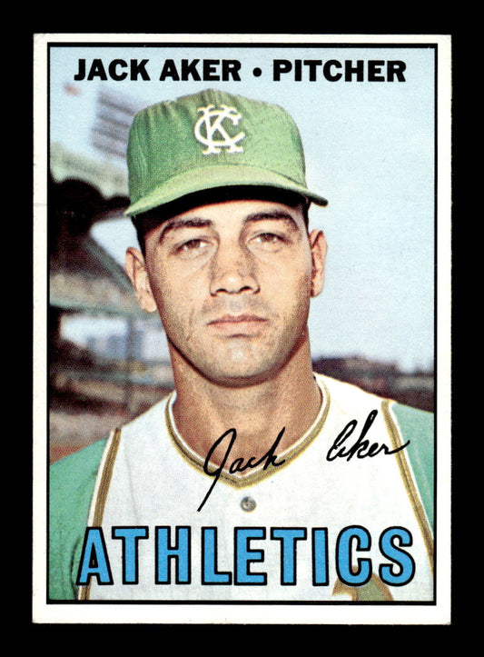 1967 Topps #110 Jack Aker PACK FRESH HOF10010197