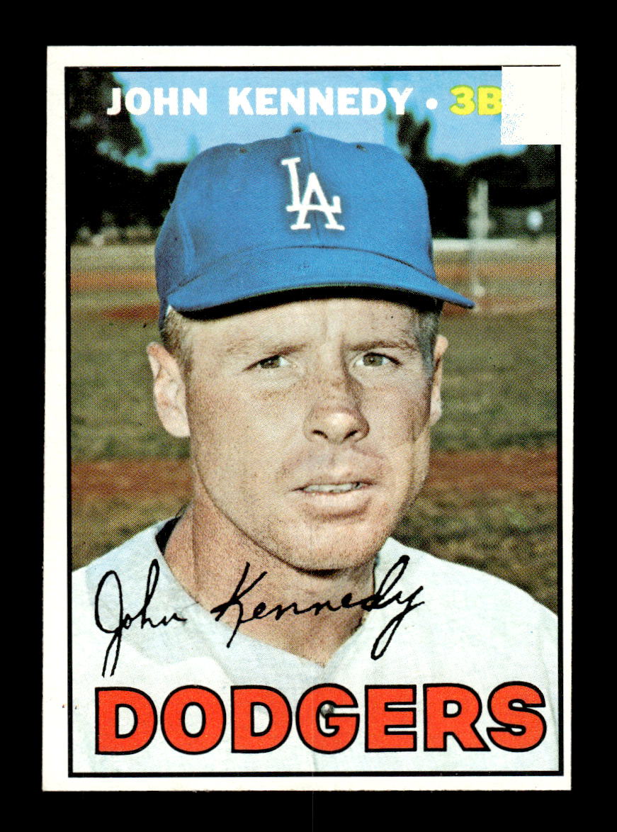 1967 Topps #111 John Kennedy PACK FRESH HOF10010198