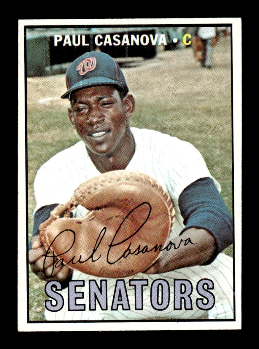 1967 Topps #115 Paul Casanova PACK FRESH HOF10010202