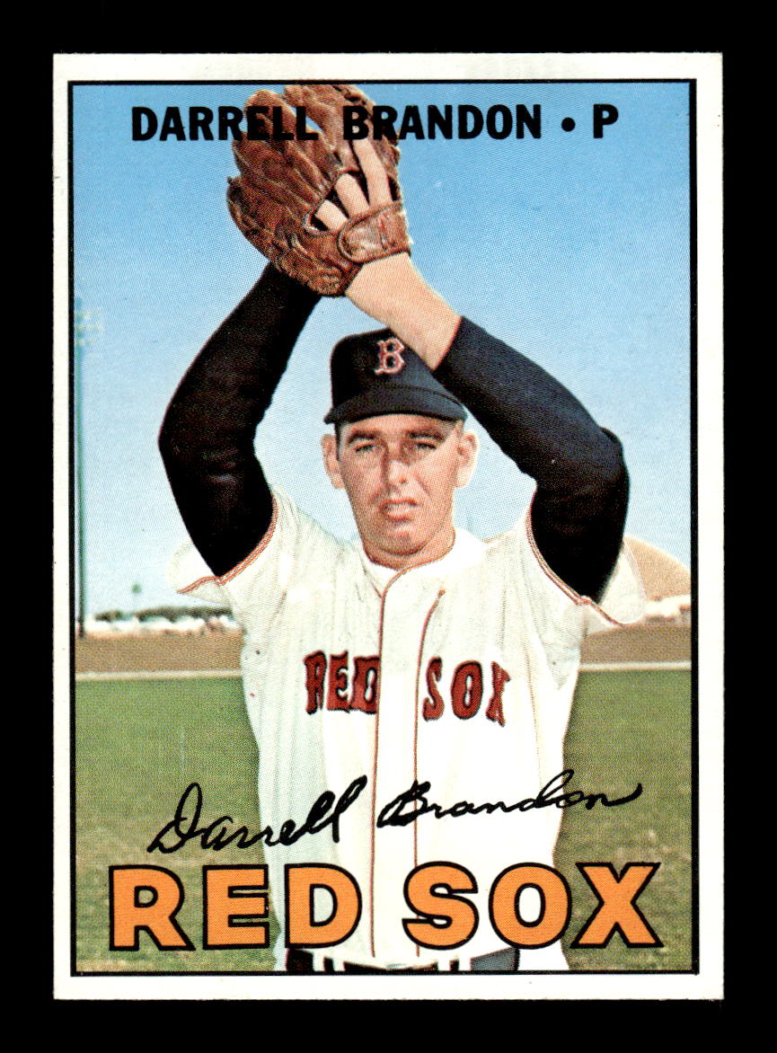 1967 Topps #117a Darrell Brandon PACK FRESH HOF10010204