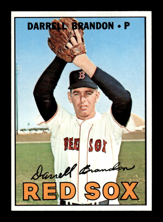 1967 Topps #117a Darrell Brandon PACK FRESH HOF10010204
