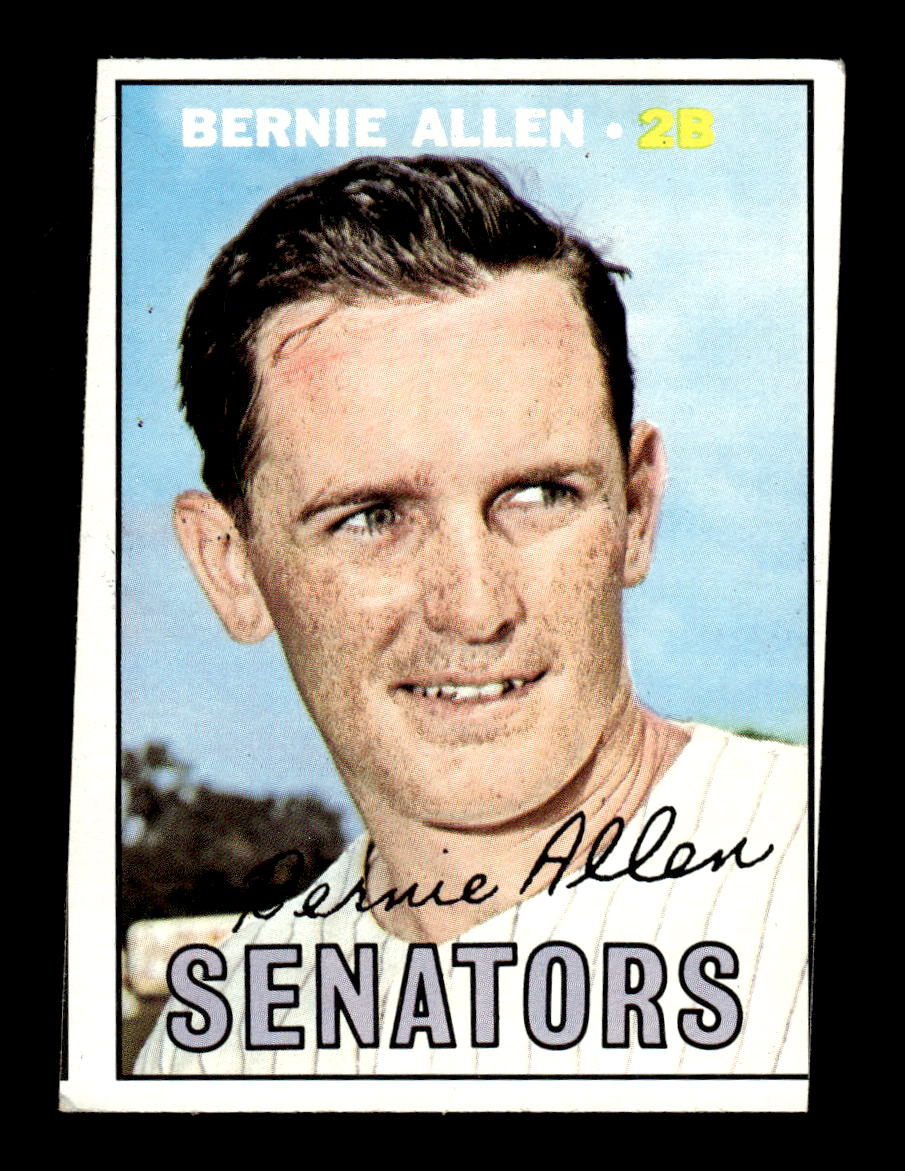 1967 Topps #118 Bernie Allen MC PACK FRESH HOF10010205