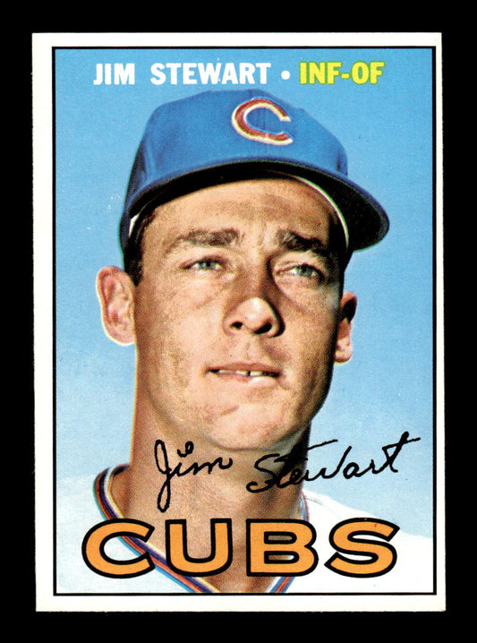 1967 Topps #124 Jim Stewart PACK FRESH HOF10010211