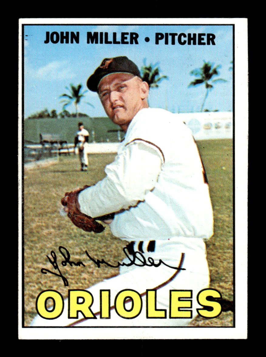 1967 Topps #141 John Miller PACK FRESH HOF10010228