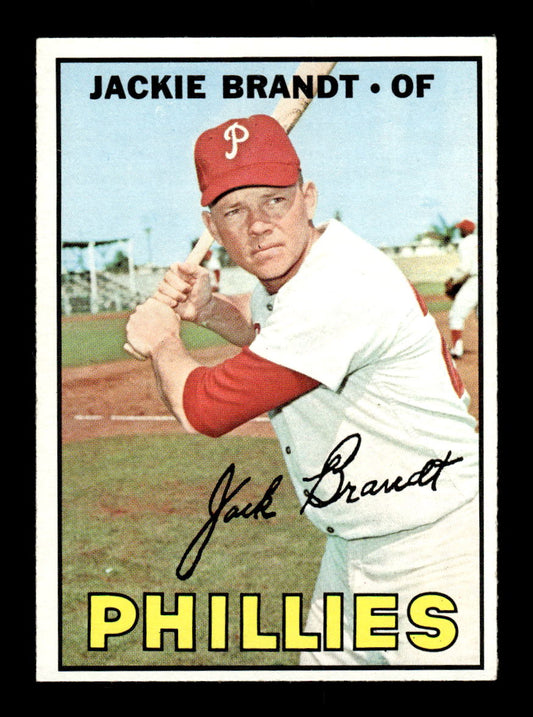 1967 Topps #142 Jackie Brandt PACK FRESH HOF10010229