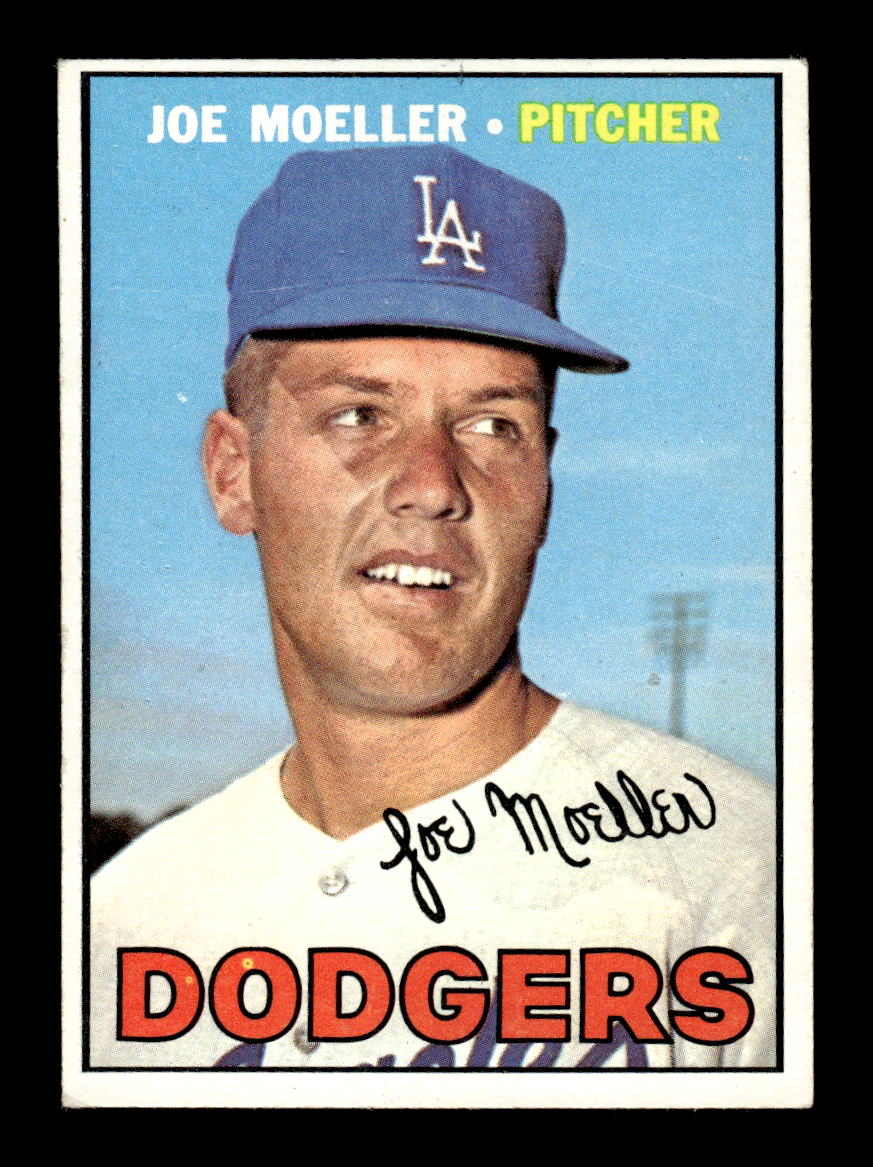 1967 Topps #149 Joe Moeller Los Angeles Dodgers EX HOF10010235