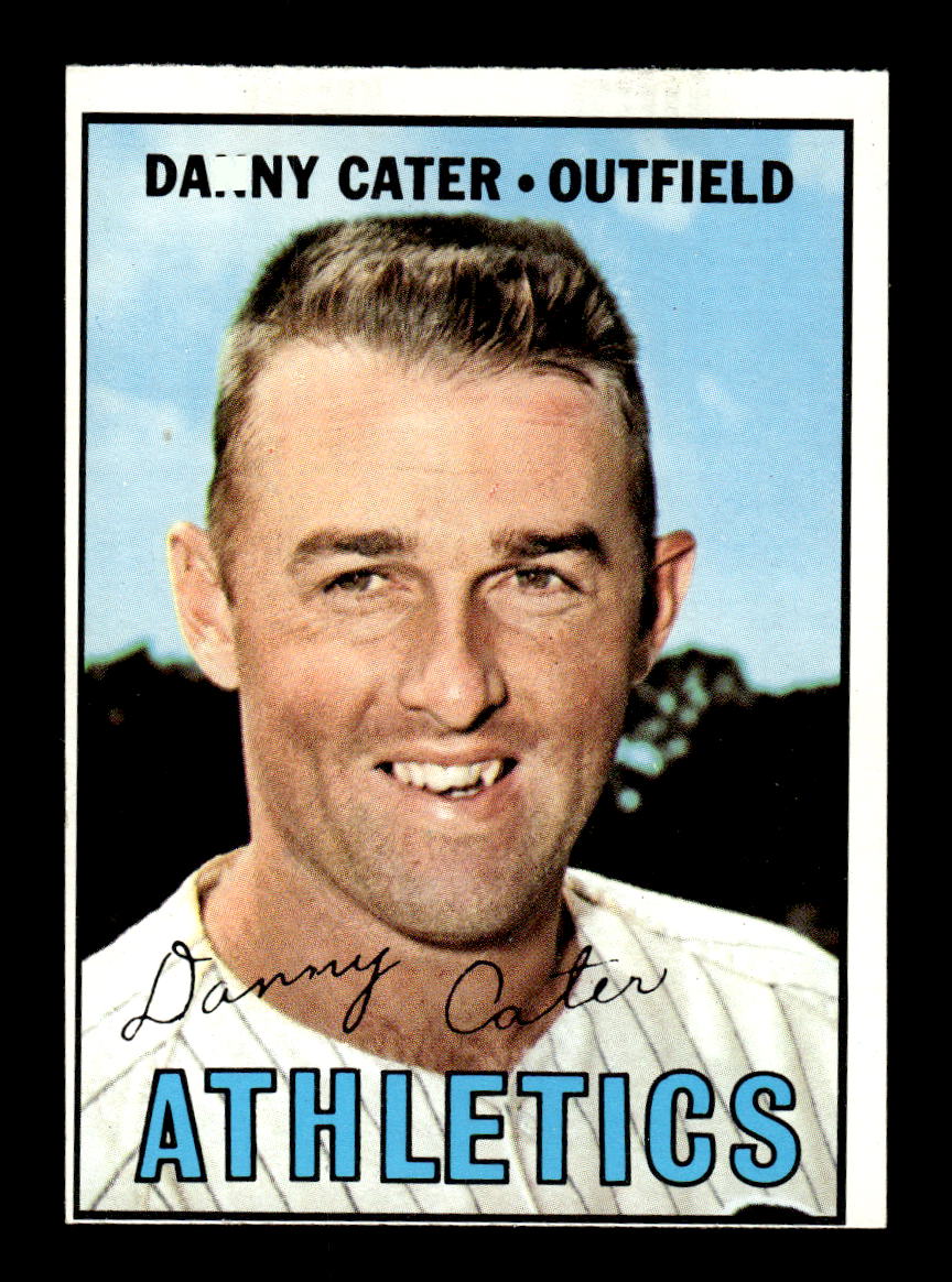 1967 Topps #157 Danny Cater PACK FRESH HOF10010241