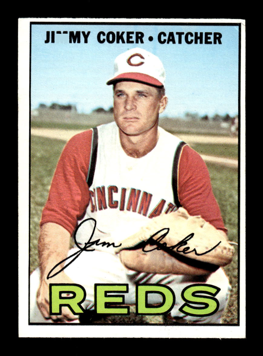 1967 Topps #158 Jimmie Coker PACK FRESH HOF10010242