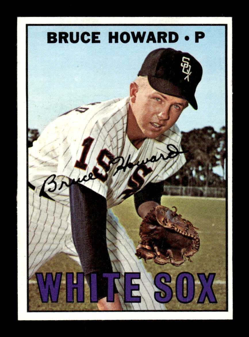 1967 Topps #159 Bruce Howard PACK FRESH HOF10010243