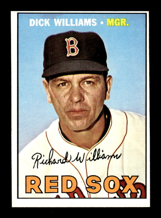 1967 Topps #161 Dick Williams PACK FRESH HOF10010245