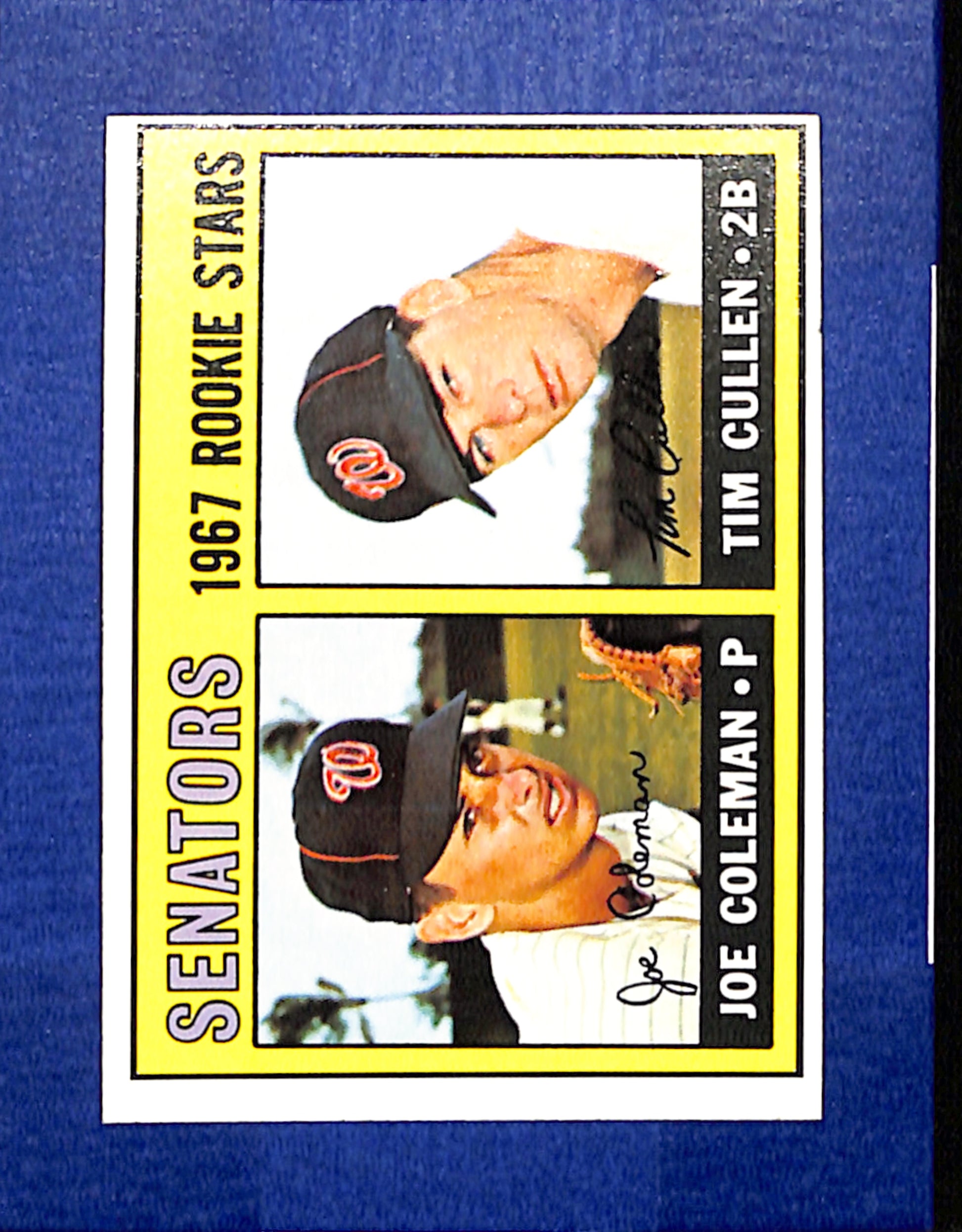 1967 Topps #167 Senators 1967 Rookie Stars PACK FRESH HOF10010251