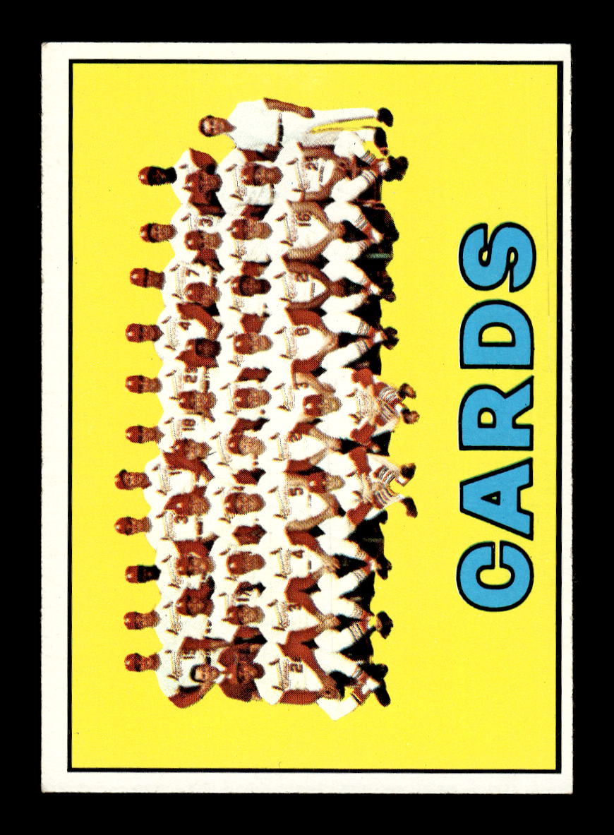 1967 Topps #173 St. Louis Cardinals PACK FRESH HOF10010256