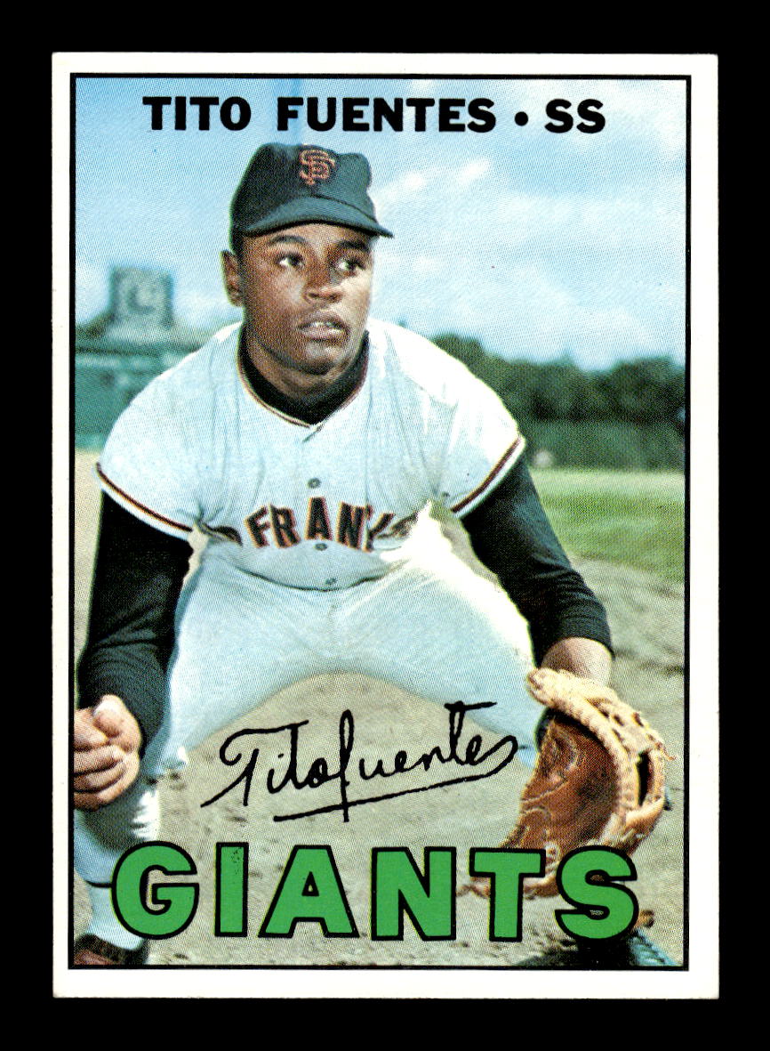 1967 Topps #177 Tito Fuentes PACK FRESH HOF10010260