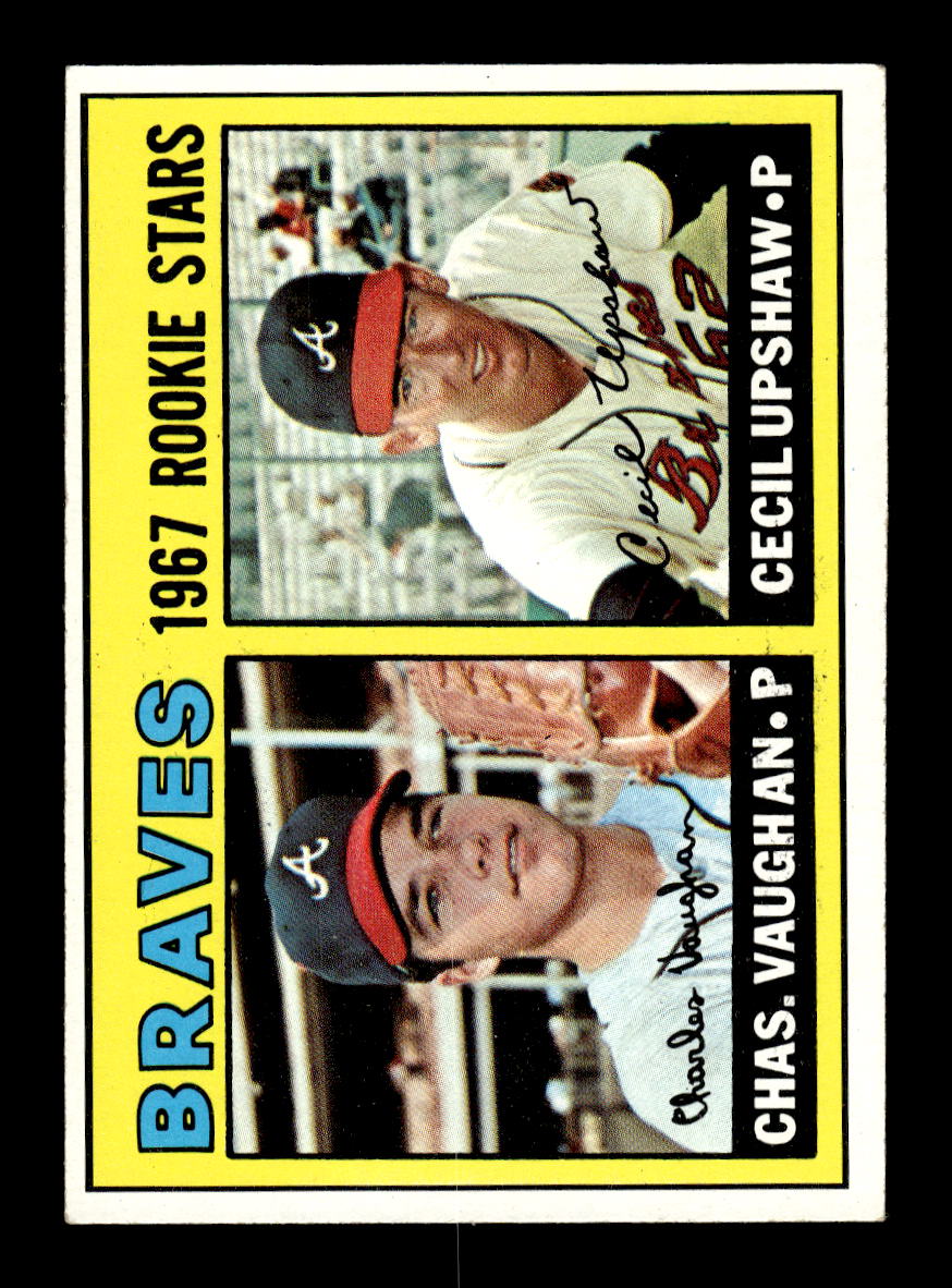 1967 Topps #179 Braves 1967 Rookie Stars PACK FRESH HOF10010262