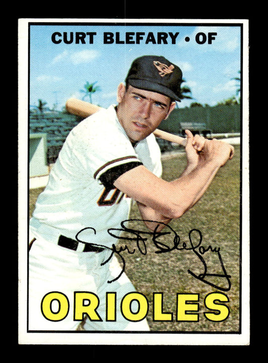 1967 Topps #180 Curt Blefary PACK FRESH HOF10010263