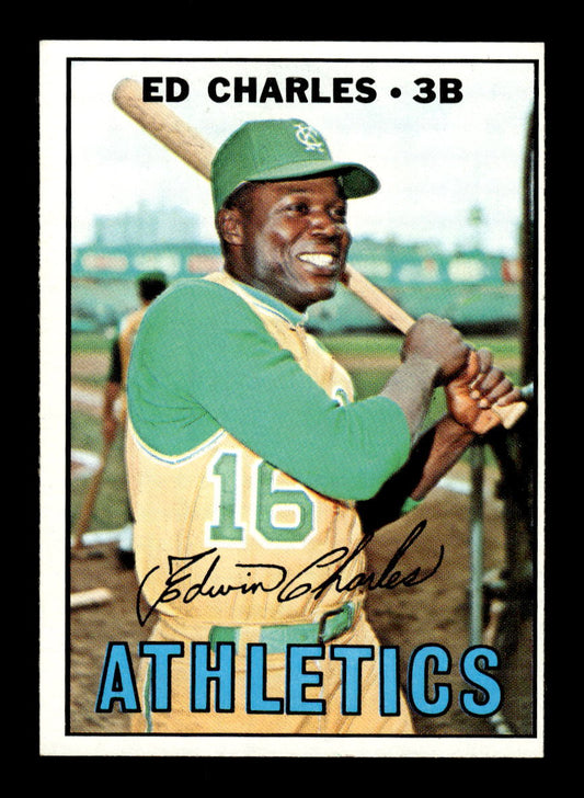 1967 Topps #182 Ed Charles PACK FRESH HOF10010265