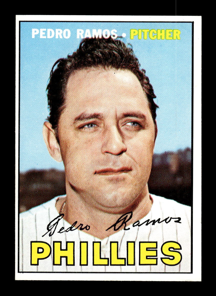 1967 Topps #187 Pedro Ramos PACK FRESH HOF10010269