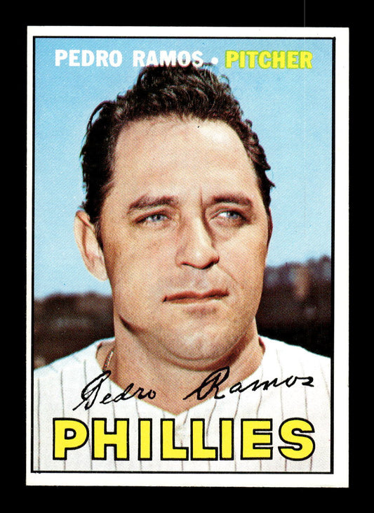 1967 Topps #187 Pedro Ramos PACK FRESH HOF10010269