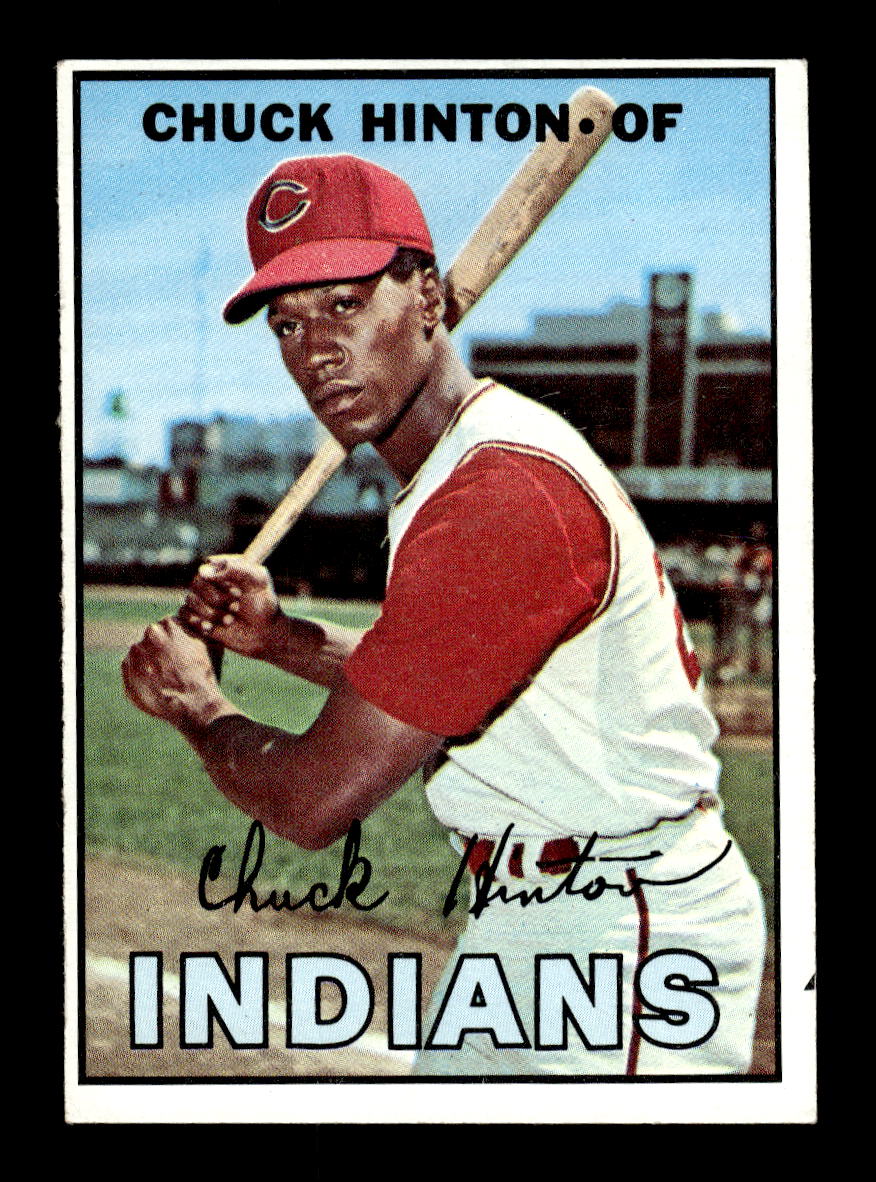 1967 Topps #189 Chuck Hinton PACK FRESH HOF10010271