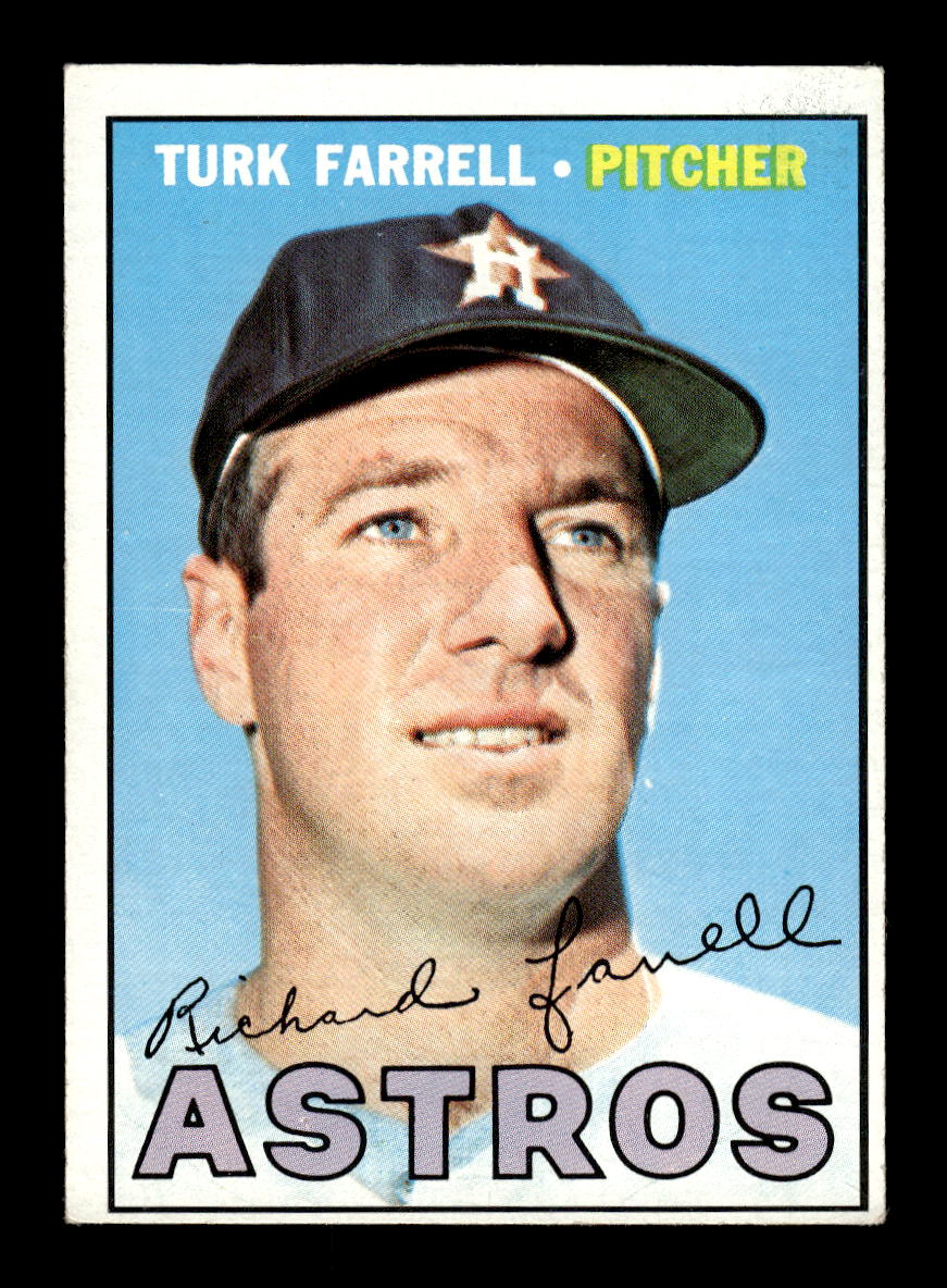 1967 Topps #190 Turk Farrell Houston Astros EX - HI# HOF10010272