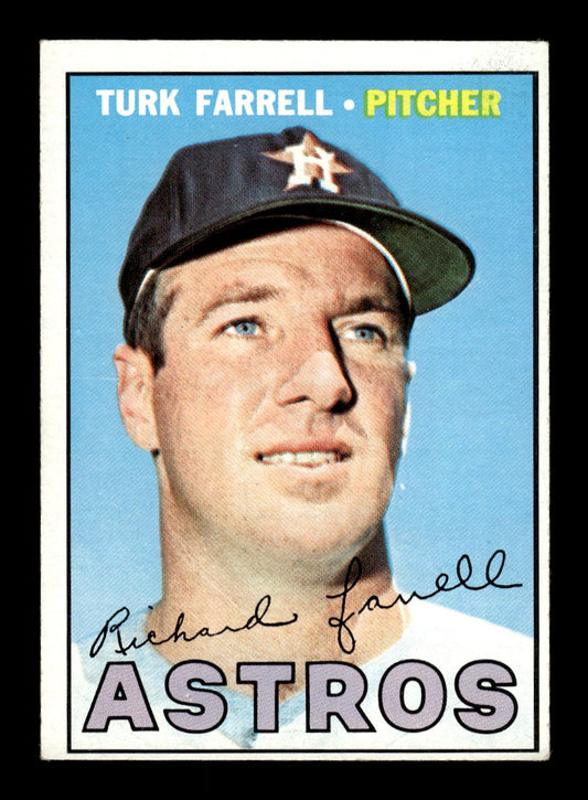 1967 Topps #190 Turk Farrell Houston Astros EX - HI# HOF10010272