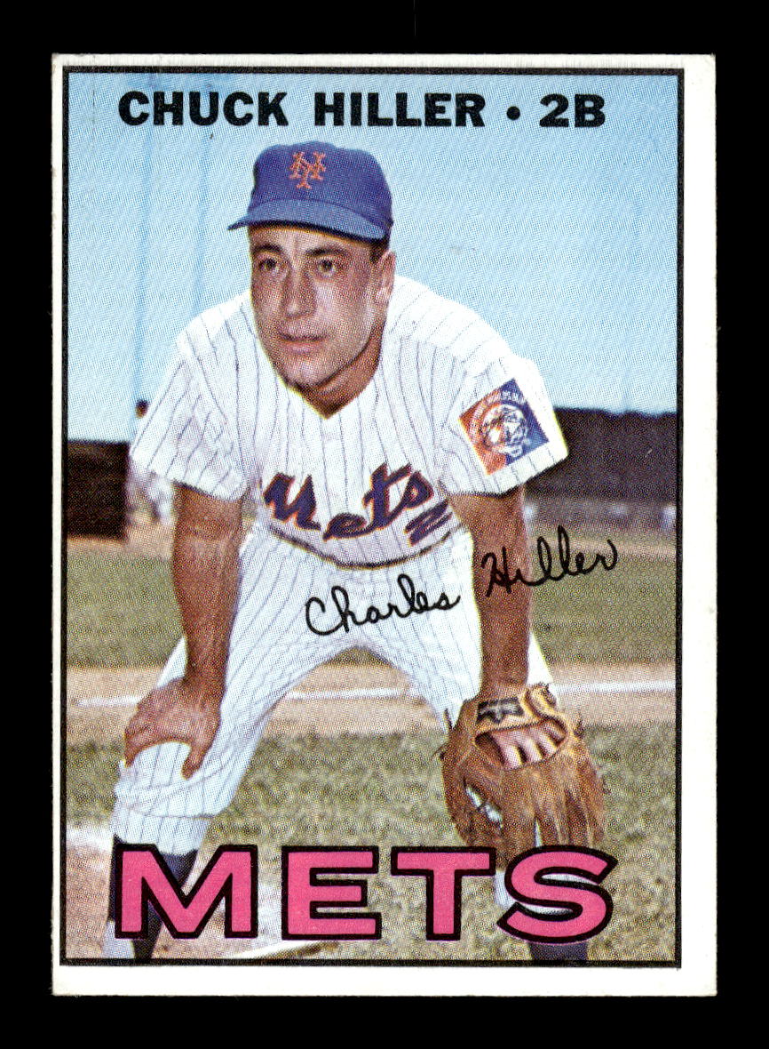 1967 Topps #198 Chuck Hiller PACK FRESH HOF10010279