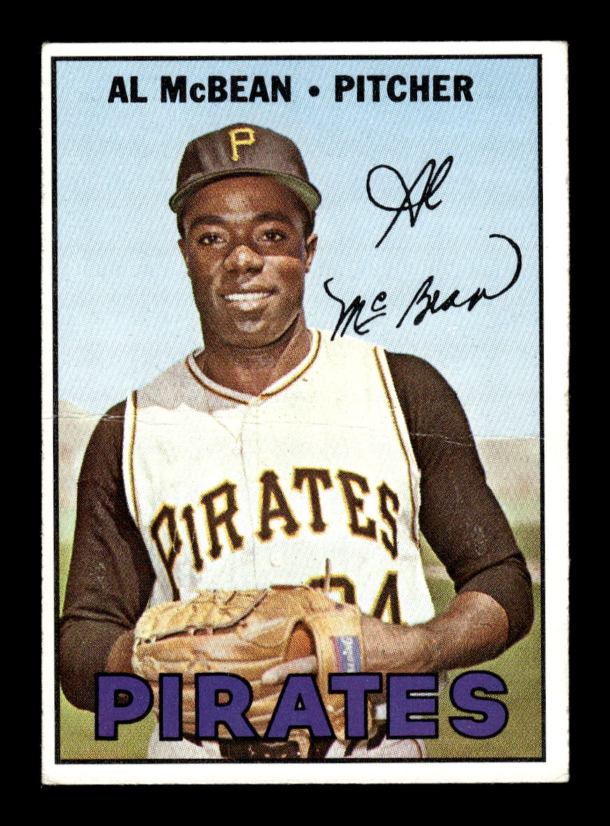 1967 Topps #203 Al McBean Pittsburgh Pirates Poor HOF10010282