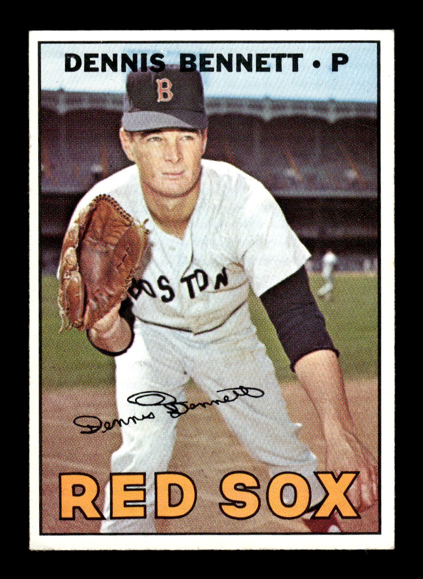 1967 Topps #206 Dennis Bennett PACK FRESH HOF10010284