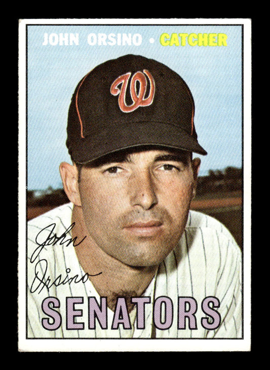 1967 Topps #207 John Orsino PACK FRESH HOF10010285