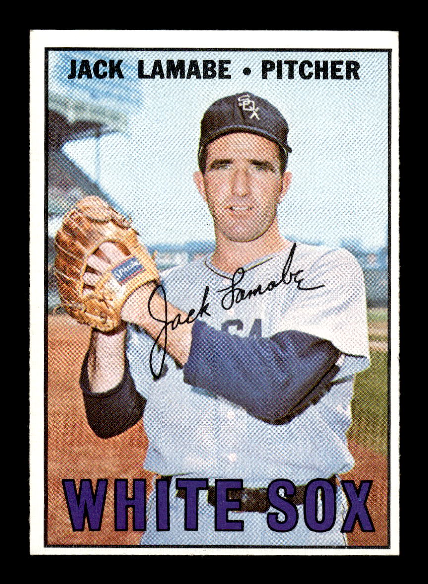 1967 Topps #208 Jack Lamabe PACK FRESH HOF10010286
