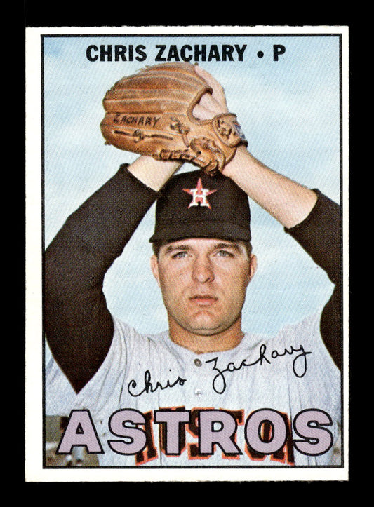 1967 Topps #212 Chris Zachary PACK FRESH HOF10010289