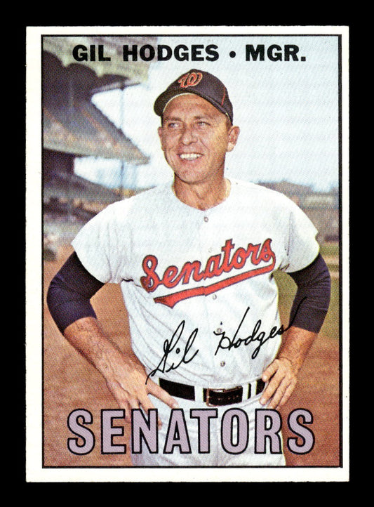 1967 Topps #228 Gil Hodges PACK FRESH HOF10010302
